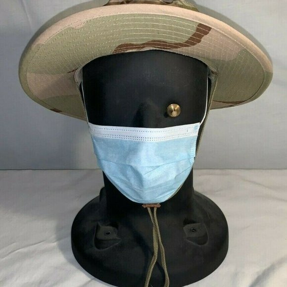 DCU MILITARY VENTED DCU DESERT CAMOUFLAGE SUN WIDE BRIM BOONIE HAT - Picture 2 of 12